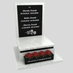 Nagrobek urnowy z grawerem róż U 131 zdjęcie 45