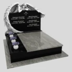 Nagrobek podwójny z grawerem anioła KD 71 zdjęcie 38