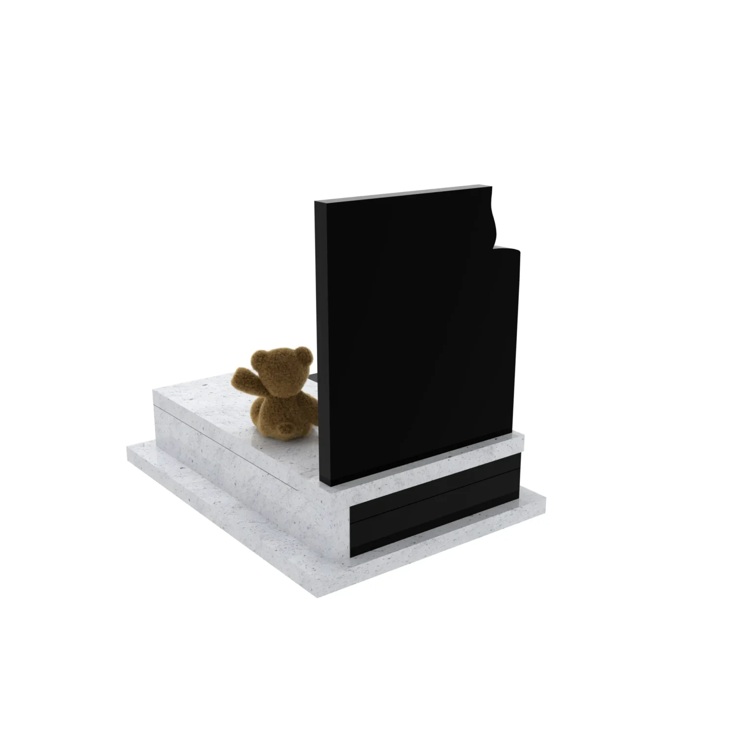 Nagrobek dla dziecka z grawerem świecy D 89+360 – photo №3