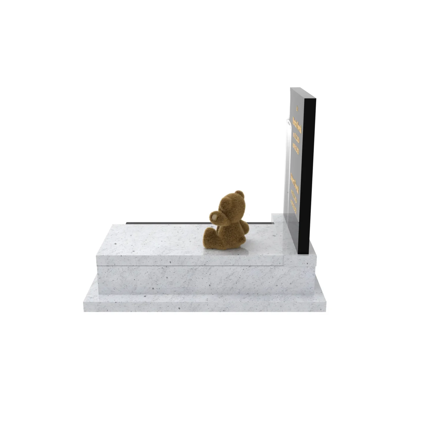 Nagrobek dla dziecka z grawerem świecy D 89+360 – photo №1