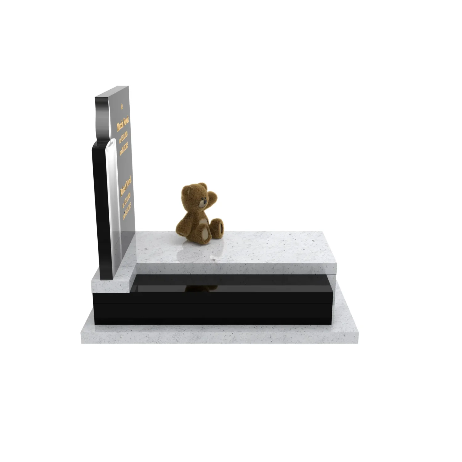 Nagrobek dla dziecka z grawerem świecy D 89+360 – photo №7