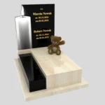 Nagrobek dla dziecka z grawerem świecy D 89 zdjęcie 34