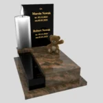 Nagrobek dla dziecka z grawerem świecy D 89 zdjęcie 35