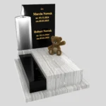 Nagrobek dla dziecka z grawerem świecy D 89 zdjęcie 37