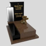 Nagrobek dla dziecka z grawerem świecy D 89 zdjęcie 43