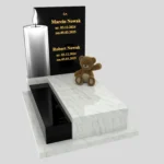 Nagrobek dla dziecka z grawerem świecy D 89 zdjęcie 46