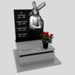 nagrobek urnowy z grawerem Jezusa U 133 zdjęcie 42