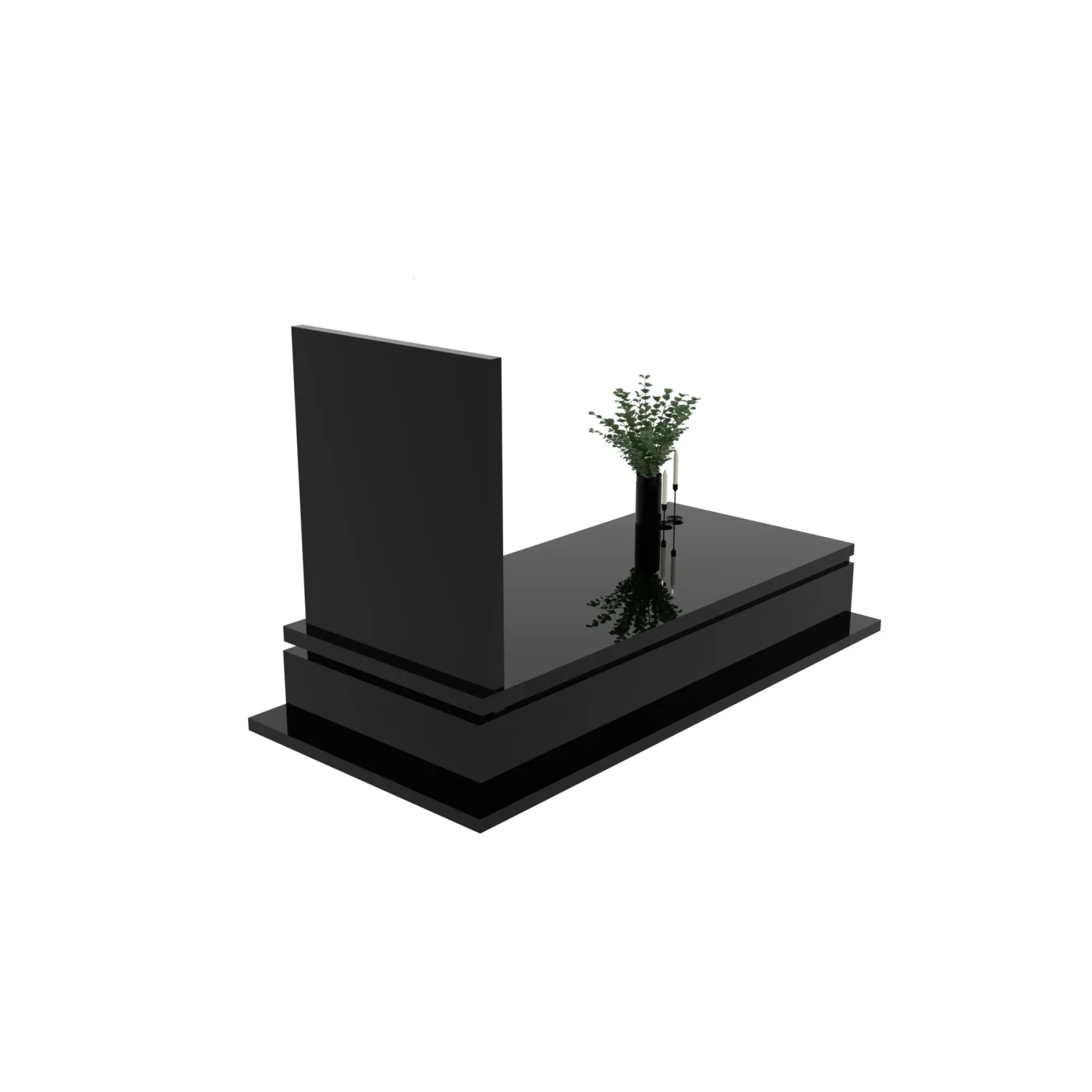 Nagrobek pojedynczy z grawerem portretu K 203+360 – photo №7