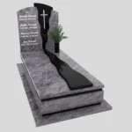 Nagrobek pojedynczy z krzyżem K 200 zdjęcie 42