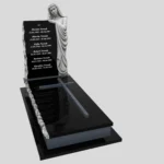 Nagrobek pojedynczy z rzeźbą Matki Boskiej CK 190 zdjęcie 36
