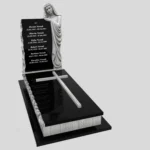 Nagrobek pojedynczy z rzeźbą Matki Boskiej CK 190 zdjęcie 37
