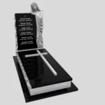 Nagrobek pojedynczy z rzeźbą Matki Boskiej CK 190 zdjęcie 38