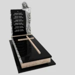 Nagrobek pojedynczy z rzeźbą Matki Boskiej CK 190 zdjęcie 44