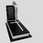 Nagrobek pojedynczy z rzeźbą Matki Boskiej CK 190 zdjęcie 45