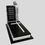Nagrobek pojedynczy z rzeźbą Matki Boskiej CK 190 zdjęcie 46