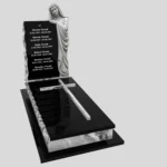 Nagrobek pojedynczy z rzeźbą Matki Boskiej CK 190 zdjęcie 48