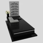 Nagrobek pojedynczy w nowoczesnym stylu K 210 zdjęcie 43