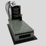 Nagrobek pojedynczy z grawerem anioła K 208 zdjęcie 43