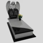 Nagrobek pojedynczy z rzeźbą anioła i sercem CK 198 zdjęcie 44