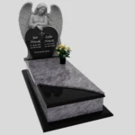 Nagrobek pojedynczy z rzeźbą anioła i sercem CK 198 zdjęcie 38