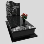 Nagrobek pojedynczy z rzeźbą dla strażaka CK 199 zdjęcie 43
