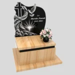 Nagrobek urnowy z grawerem gołębia i krzyża U 143 zdjęcie 48